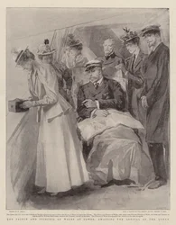 The Prince and Princess of Wales at Cowes, awaiting the Arrival of the Queen